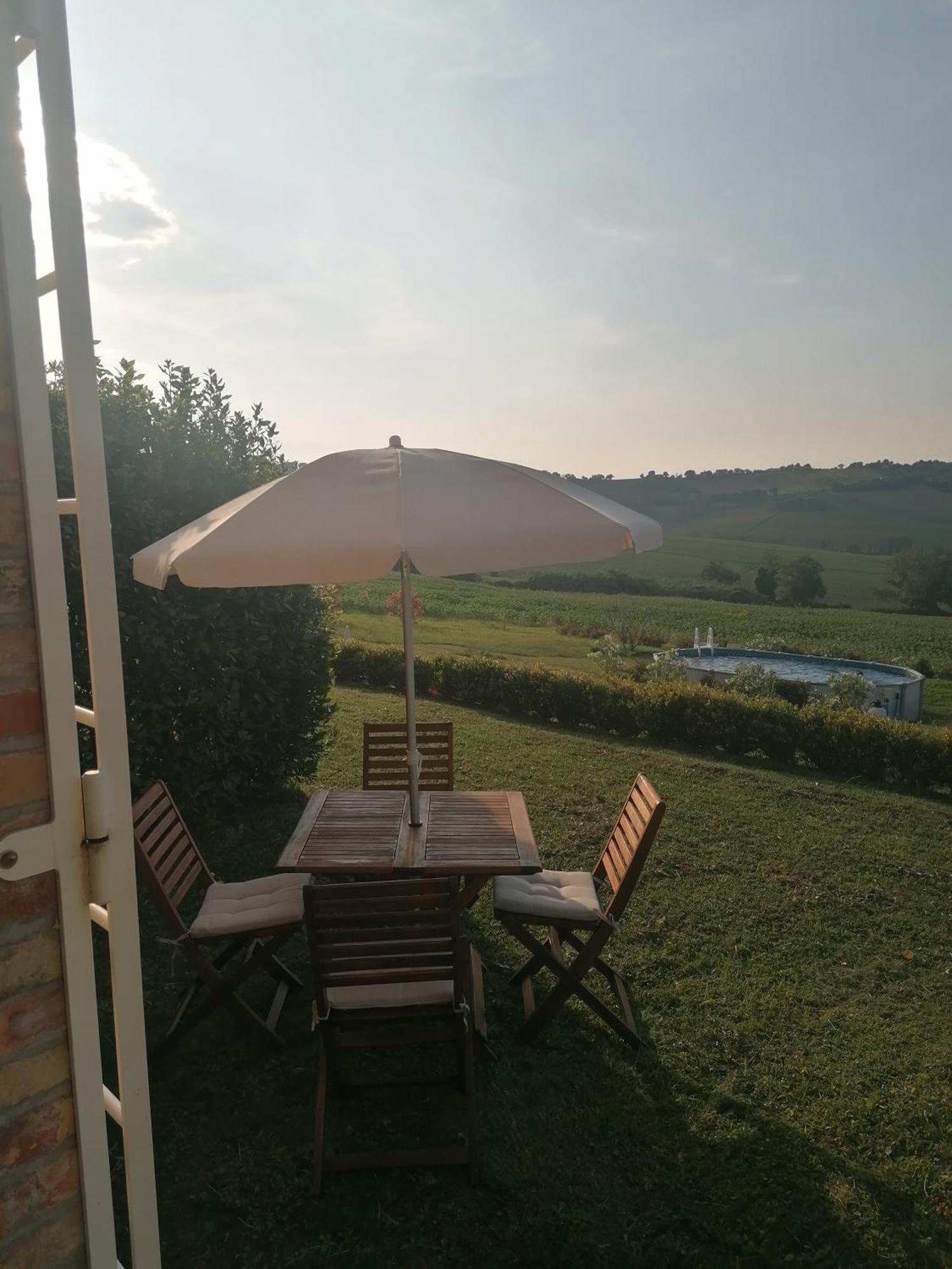 Il Giardino Nella Valle Belvedere Ostrense Zewnętrze zdjęcie